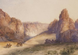 La roccia di Acoma, Nuovo Messico da Thomas Moran